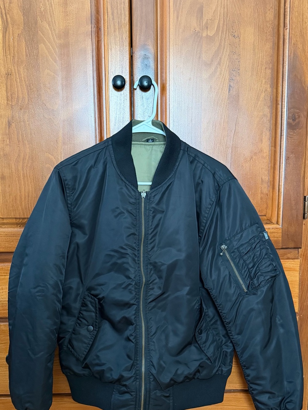 Straight to Hell Del Reversible Bomber Jacket